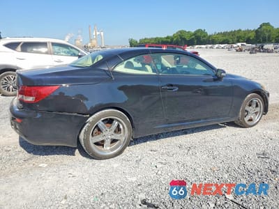 Trzecie zdjęcie samochodu z tyłu: 2010 LEXUS IS 350 VIN:JTHFE2C25A2504732 - miniatura