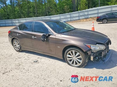 Czwarte zdjęcie samochodu z boku: 2017 INFINITI Q50 3.0T PREMIUM VIN:JN1EV7AP4HM738208 - miniatura