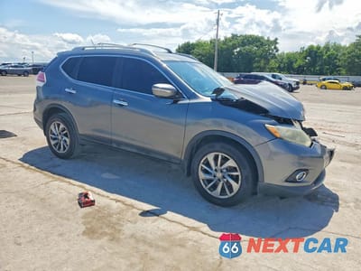 Czwarte zdjęcie samochodu z boku: 2014 NISSAN ROGUE SL VIN:5N1AT2MV8EC788752 - miniatura