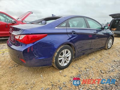 Trzecie zdjęcie samochodu z tyłu: 2014 HYUNDAI SONATA GLS VIN:5NPEB4AC7EH841968 - miniatura