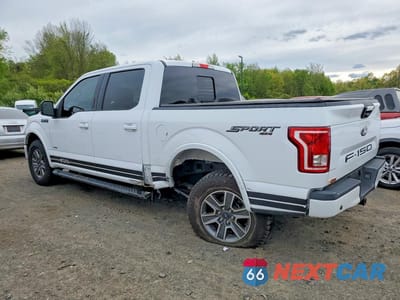 Drugie zdjęcie samochodu z przodu: 2017 FORD F150 SUPERCREW VIN:1FTEW1EG2HKE32203 - miniatura