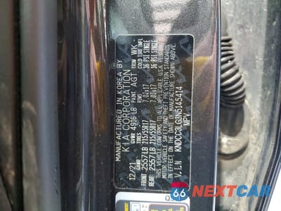 Zdjęcie 13 z 13 samochodu: 2022 KIA NIRO EV EX VIN:KNDCC3LG3N5145414 - miniatura