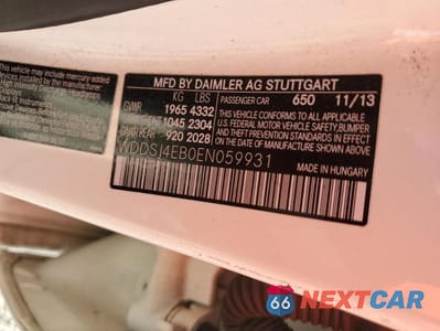 Zdjęcie 12 z 12 samochodu: 2014 MERCEDES-BENZ CLA 250 VIN:WDDSJ4EB0EN059931 - miniatura
