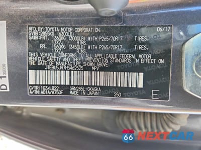 Zdjęcie 14 z 14 samochodu: 2017 TOYOTA 4RUNNER SR5 PREMIUM VIN:JTEBU5JR7H5462525 - miniatura