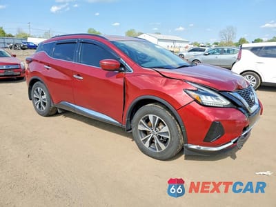 Czwarte zdjęcie samochodu z boku: 2020 NISSAN MURANO SV VIN:5N1AZ2BS3LN168433 - miniatura