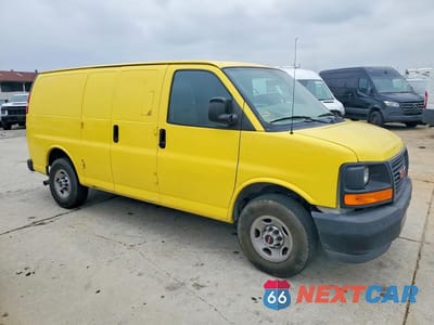 Czwarte zdjęcie samochodu z boku: 2017 GMC SAVANA 2500 CARGO DELIVERY VAN VIN:1GTW7AFF5H1139828 - miniatura