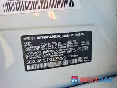 Zdjęcie 14 z 14 samochodu: 2019 BMW X5 VIN:5UXCR6C57KLL22499 - miniatura
