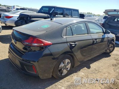 Trzecie zdjęcie samochodu z tyłu: 2019 HYUNDAI IONIQ BLUE VIN:KMHC65LC9KU162621 - miniatura