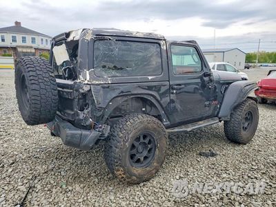 Trzecie zdjęcie samochodu z tyłu: 2023 JEEP WRANGLER RUBICON VIN:1C4HJXCG7PW614195 - miniatura