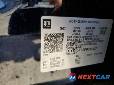 Zdjęcie 13 z 13 samochodu: 2023 CADILLAC ESCALADE ESV PREMIUM LUXURY VIN:1GYS4LKL0PR511827 - miniatura