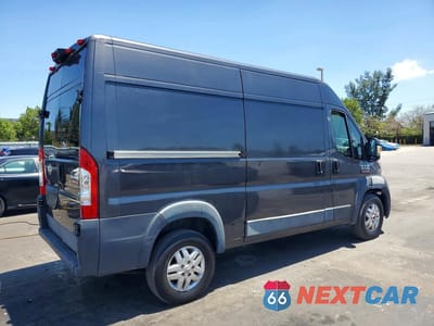 Trzecie zdjęcie samochodu z tyłu: 2016 RAM PROMASTER 1500 DELIVERY VAN VIN:3C6TRVBG2GE119445 - miniatura