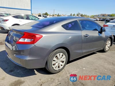 Trzecie zdjęcie samochodu z tyłu: 2012 HONDA CIVIC LX VIN:2HGFG3B5XCH506386 - miniatura