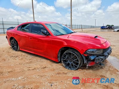 Czwarte zdjęcie samochodu z boku: 2021 DODGE CHARGER R VIN:2C3CDXCT0MH671139 - miniatura