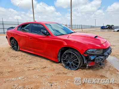 Czwarte zdjęcie samochodu z boku: 2021 DODGE CHARGER R VIN:2C3CDXCT0MH671139 - miniatura