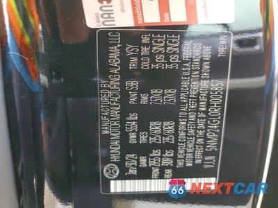 Zdjęcie 13 z 13 samochodu: 2024 HYUNDAI SANTA FE SEL VIN:5NMP24GL0RH005857 - miniatura