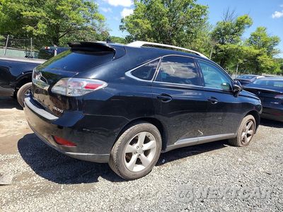 Trzecie zdjęcie samochodu z tyłu: 2010 LEXUS RX 350 VIN:2T2BK1BA9AC045441 - miniatura