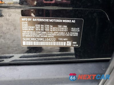 Zdjęcie 14 z 14 samochodu: 2019 BMW X5 XDRIVE40I VIN:5UXCR6C59KLL64222 - miniatura