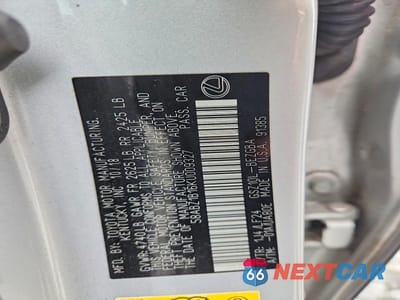 Zdjęcie 12 z 12 samochodu: 2019 LEXUS ES 350 VIN:58ABZ1B16KU009327 - miniatura