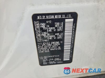 Zdjęcie 13 z 13 samochodu: 2012 INFINITI QX56 BASE VIN:JN8AZ2ND8C9716120 - miniatura