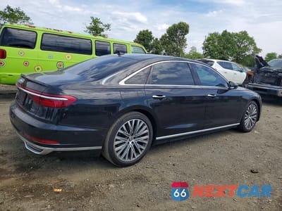 Trzecie zdjęcie samochodu z tyłu: 2019 AUDI A8 L VIN:WAU8DAF84KN007062 - miniatura