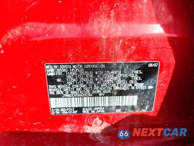 Zdjęcie 13 z 13 samochodu: 2008 TOYOTA RAV4 SPORT VIN:JTMBD32V586055284 - miniatura