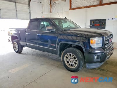 Czwarte zdjęcie samochodu z boku: 2015 GMC SIERRA K1500 SLT VIN:1GTV2VEC7FZ289267 - miniatura
