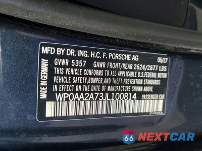 Zdjęcie 12 z 12 samochodu: 2018 PORSCHE PANAMERA 4 VIN:WP0AA2A73JL100814 - miniatura