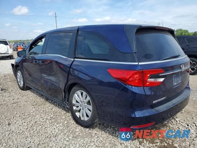 Drugie zdjęcie samochodu z przodu: 2021 HONDA ODYSSEY LX VIN:5FNRL6H22MB003545 - miniatura