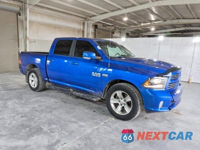 Czwarte zdjęcie samochodu z boku: 2015 RAM 1500 SPORT VIN:1C6RR7MT2FS601862 - miniatura