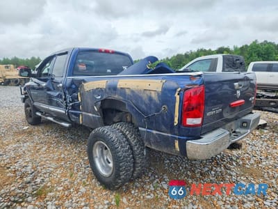 Trzecie zdjęcie samochodu z tyłu: 2005 DODGE RAM 3500 ST VIN:3D7MS48C15G806682 - miniatura