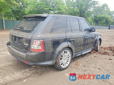 Trzecie zdjęcie samochodu z tyłu: 2011 LAND ROVER RANGE ROVER SPORT LUX VIN:SALSK2D4XBA714106 - miniatura