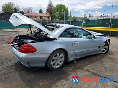 Trzecie zdjęcie samochodu z tyłu: 2003 MERCEDES-BENZ SL 500R VIN:WDBSK75F03F005868 - miniatura