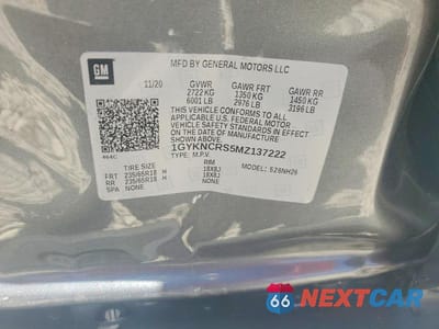 Zdjęcie 14 z 14 samochodu: 2021 CADILLAC XT5 PREMIUM LUXURY VIN:1GYKNCRS5MZ137222 - miniatura