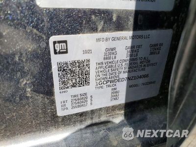 Zdjęcie 12 z 12 samochodu: 2022 CHEVROLET SILVERADO LTD C1500 RST VIN:1GCPWDED7NZ104066 - miniatura