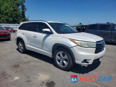 Czwarte zdjęcie samochodu z boku: 2016 TOYOTA HIGHLANDER LIMITED VIN:5TDYKRFH0GS132052 - miniatura