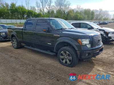 Czwarte zdjęcie samochodu z boku: 2012 FORD F150 SUPERCREW VIN:1FTFW1ET3CFC85019 - miniatura