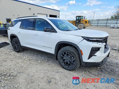 Czwarte zdjęcie samochodu z boku: 2025 CHEVROLET TRAVERSE LT VIN:1GNEVGRS0SJ242778 - miniatura