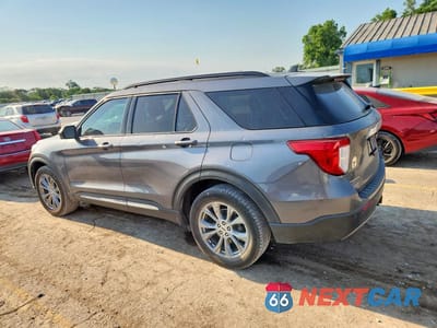 Drugie zdjęcie samochodu z przodu: 2021 FORD EXPLORER XLT VIN:1FMSK8DH1MGC37185 - miniatura