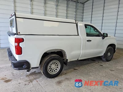 Trzecie zdjęcie samochodu z tyłu: 2023 CHEVROLET SILVERADO C1500 VIN:3GCNAAEK7PG335488 - miniatura