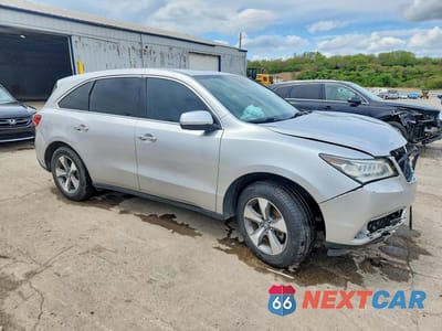 Czwarte zdjęcie samochodu z boku: 2015 ACURA MDX VIN:5FRYD4H28FB010059 - miniatura
