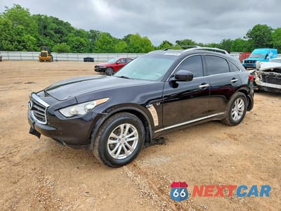 2014 INFINITI QX70 BASE JN8CS1MW0EM412824 - główne zdjęcie licytacji z USA - miniatura