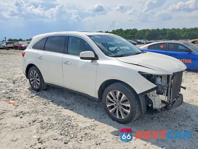 Czwarte zdjęcie samochodu z boku: 2016 ACURA MDX TECHNOLOGY VIN:5FRYD3H45GB001851 - miniatura