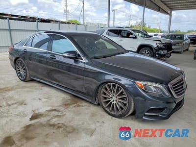 Czwarte zdjęcie samochodu z boku: 2015 MERCEDES-BENZ S 550 VIN:WDDUG8CB4FA190760 - miniatura