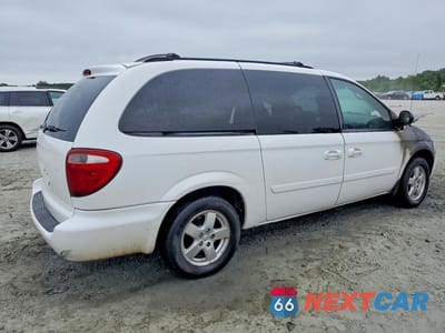 Trzecie zdjęcie samochodu z tyłu: 2007 DODGE GRAND CARAVAN SXT VIN:2D4GP44L97R287623 - miniatura