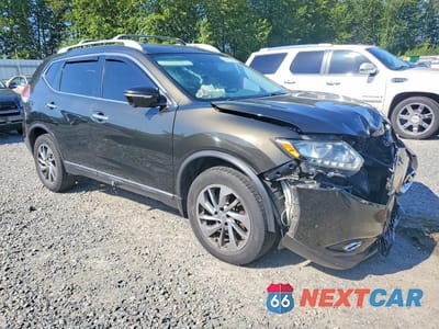 Czwarte zdjęcie samochodu z boku: 2015 NISSAN ROGUE SL VIN:5N1AT2MV1FC813539 - miniatura