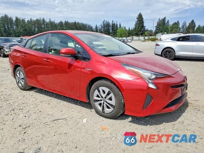 Czwarte zdjęcie samochodu z boku: 2016 TOYOTA PRIUS THREE VIN:JTDKARFU6G3507756 - miniatura