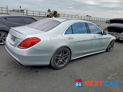 Trzecie zdjęcie samochodu z tyłu: 2014 MERCEDES-BENZ S 550 4MATIC VIN:WDDUG8FB7EA042385 - miniatura
