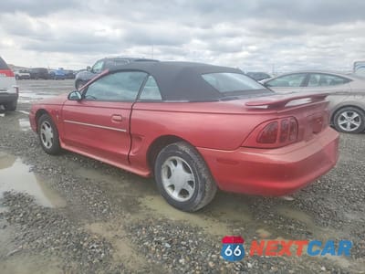 Drugie zdjęcie samochodu z przodu: 1996 FORD MUSTANG VIN:1FALP4449TF119220 - miniatura