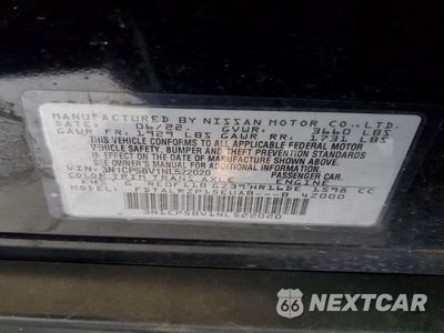 Zdjęcie 13 z 13 samochodu: 2022 NISSAN KICKS S VIN:3N1CP5BV1NL522020 - miniatura