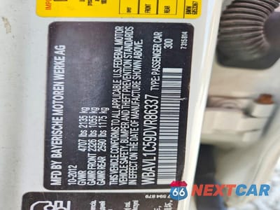 Zdjęcie 12 z 12 samochodu: 2013 BMW X1 XDRIVE28I VIN:WBAVL1C59DVR86337 - miniatura